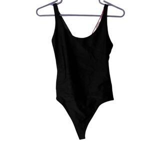 Koral Thong Swim/Bodysuit with Open Back